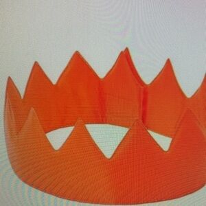 Orange Crown Accessory😜
